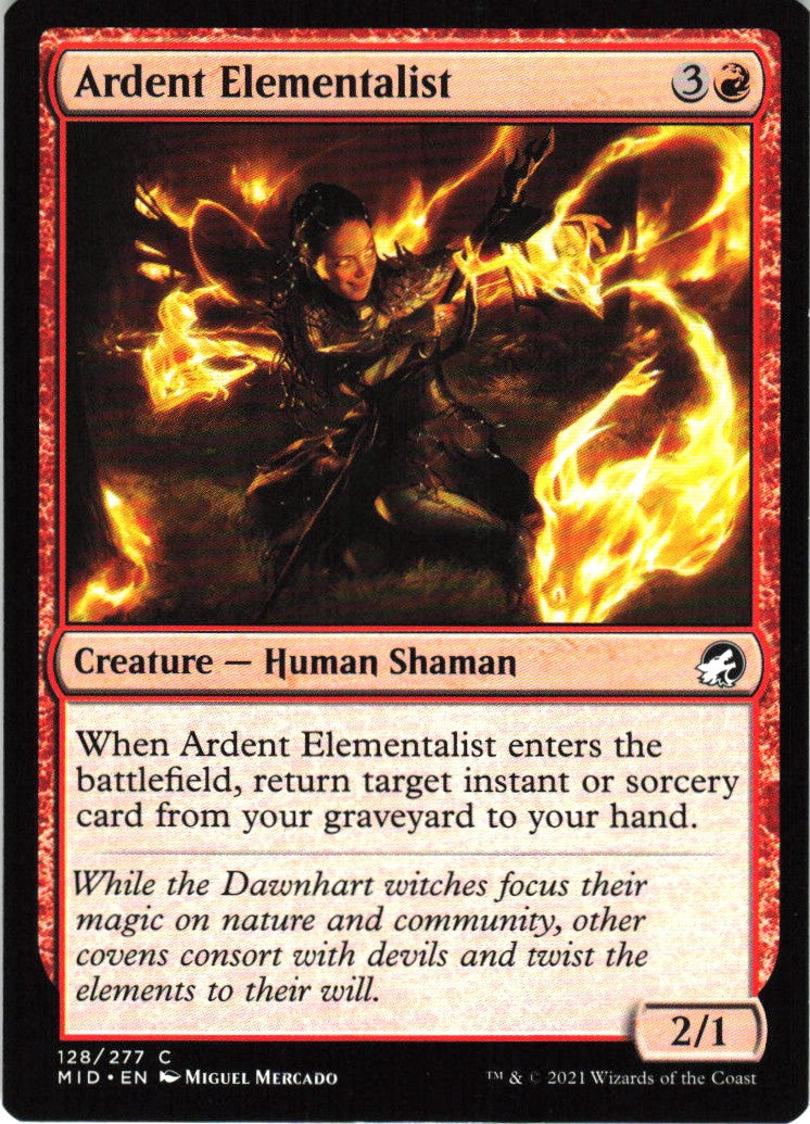 Ardent Elementalist #128 NM