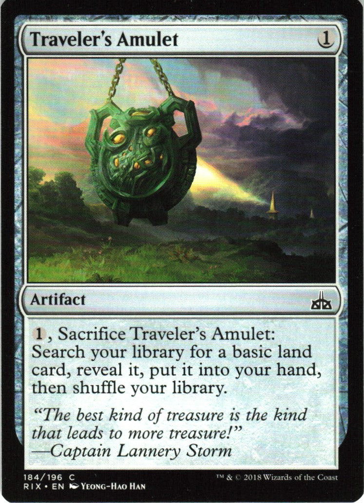 Traveler's Amulet #184 NM