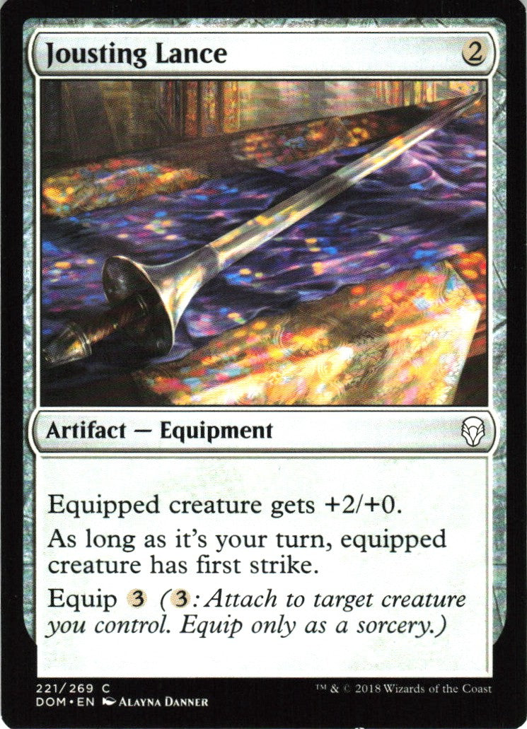 Jousting Lance #221 NM