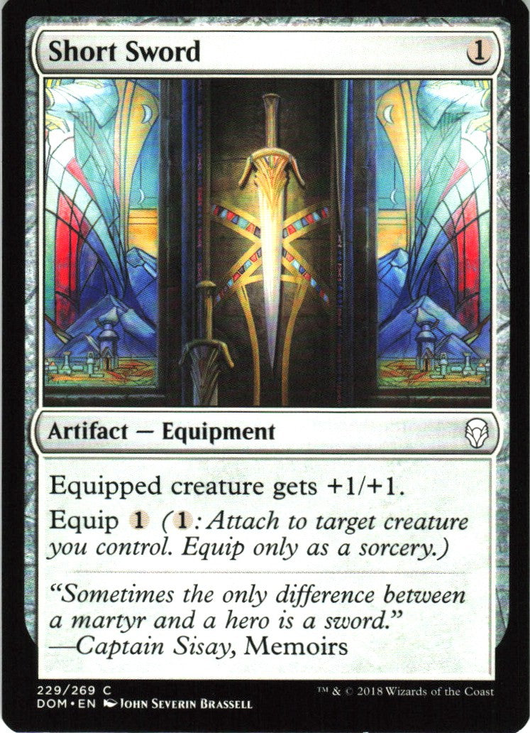 Short Sword #229 NM