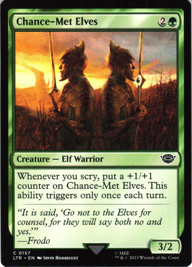 Chance-Met Elves #157 NM