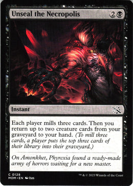 Unseal the Necropolis #128 NM