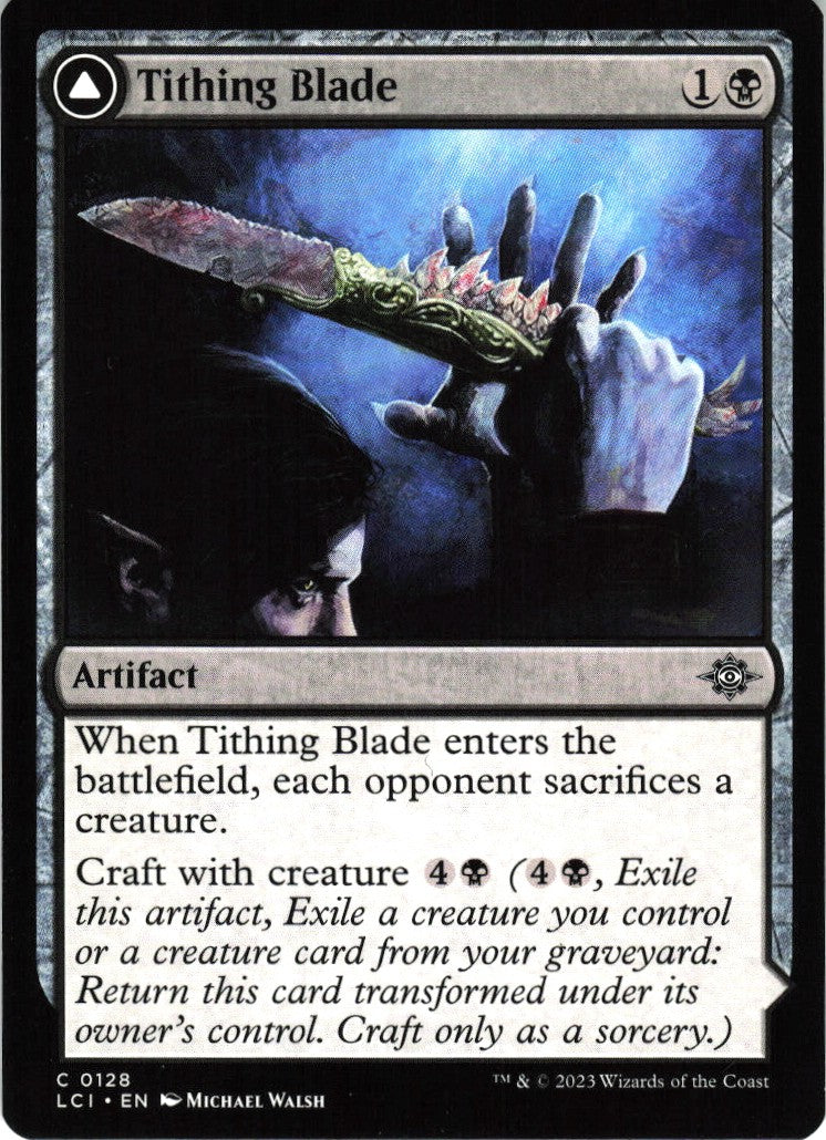Tithing Blade // Consuming Sepulcher #128 NM