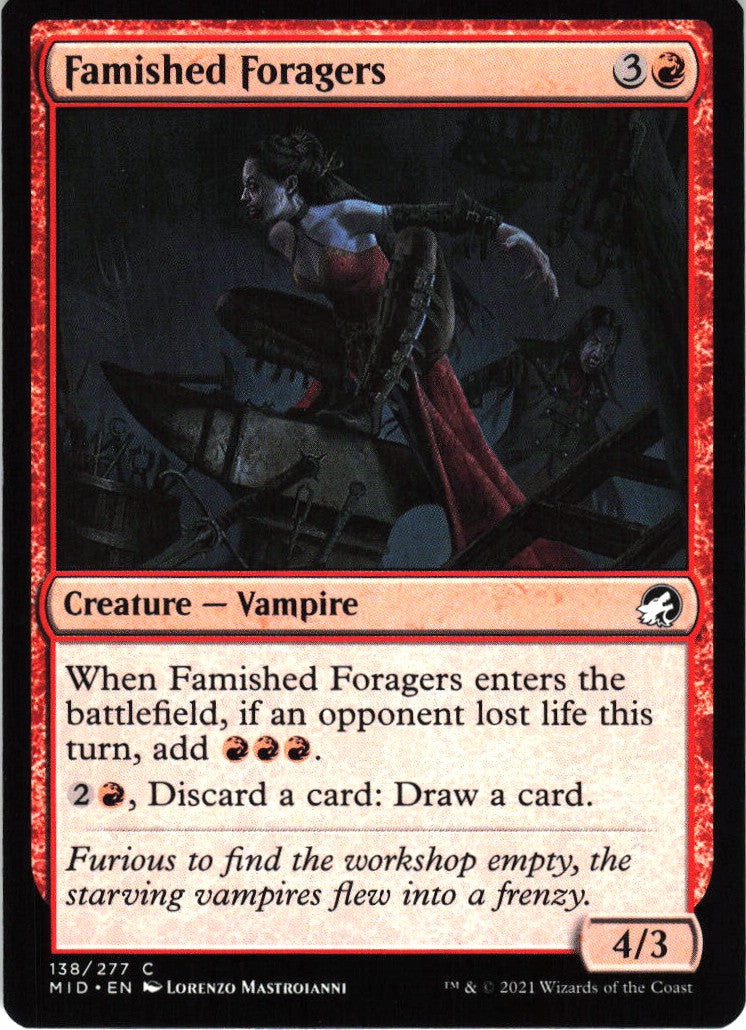 Famished Foragers #138 NM