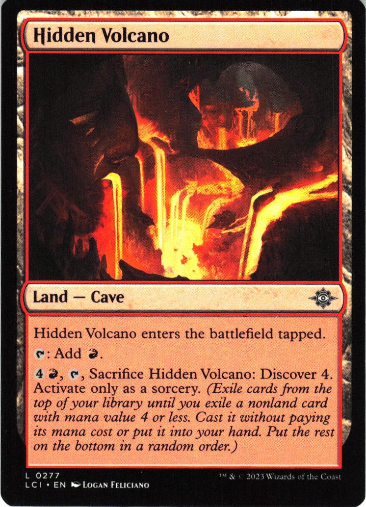 Hidden Volcano #277 NM