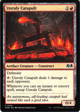 Unruly Catapult #156 NM