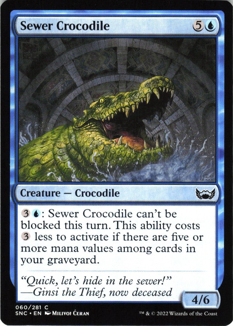 Sewer Crocodile #60 NM