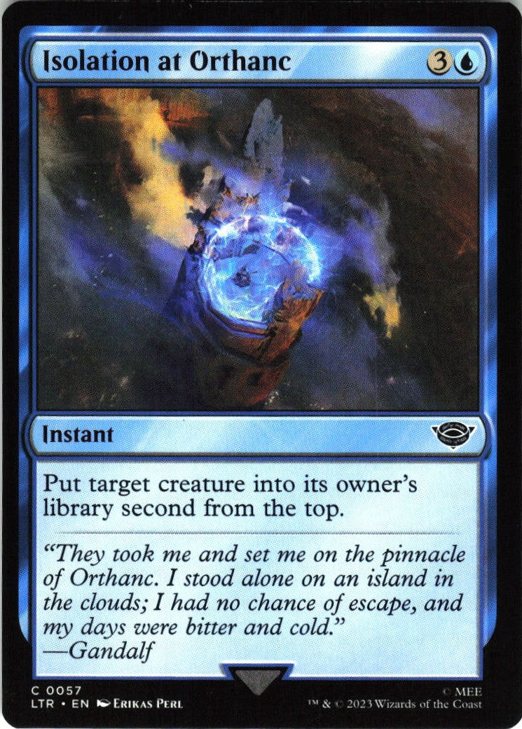 Isolation at Orthanc #57 NM