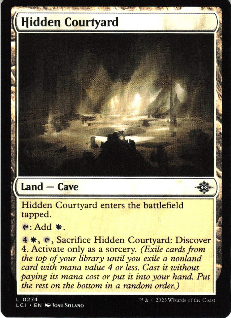 Hidden Courtyard #274 NM