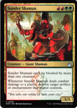 Sunder Shaman #230 NM