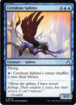Cerulean Sphinx #36 NM