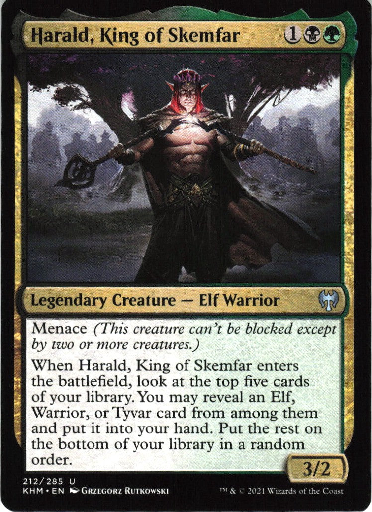 Harald, King of Skemfar #212 NM