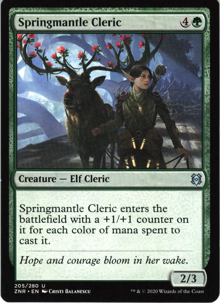 Springmantle Cleric #205 NM
