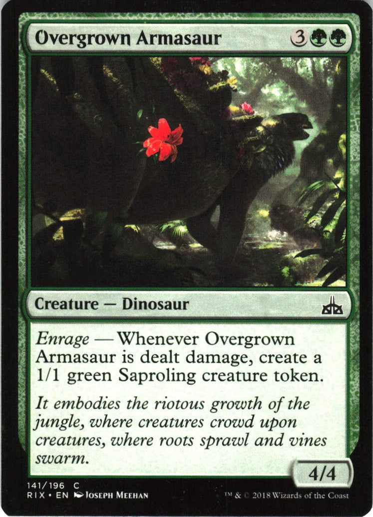 Overgrown Armasaur #141 NM