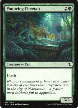 Pouncing Cheetah #179 NM