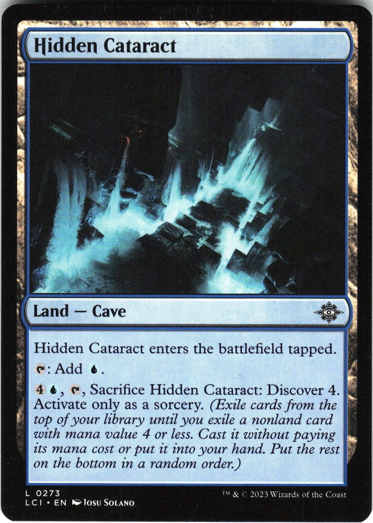 Hidden Cataract #273 NM