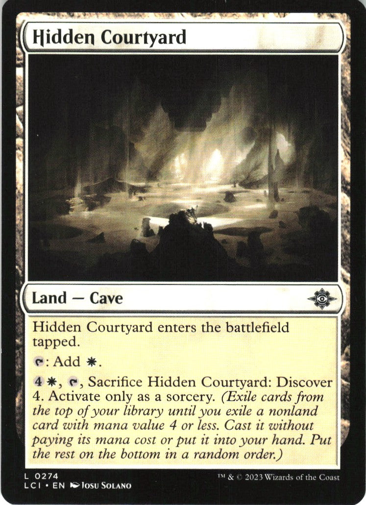 Hidden Courtyard #274 NM
