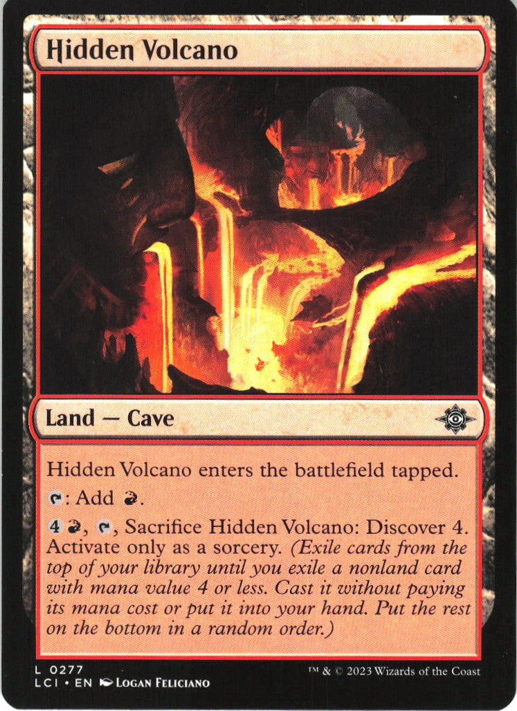 Hidden Volcano #277 NM
