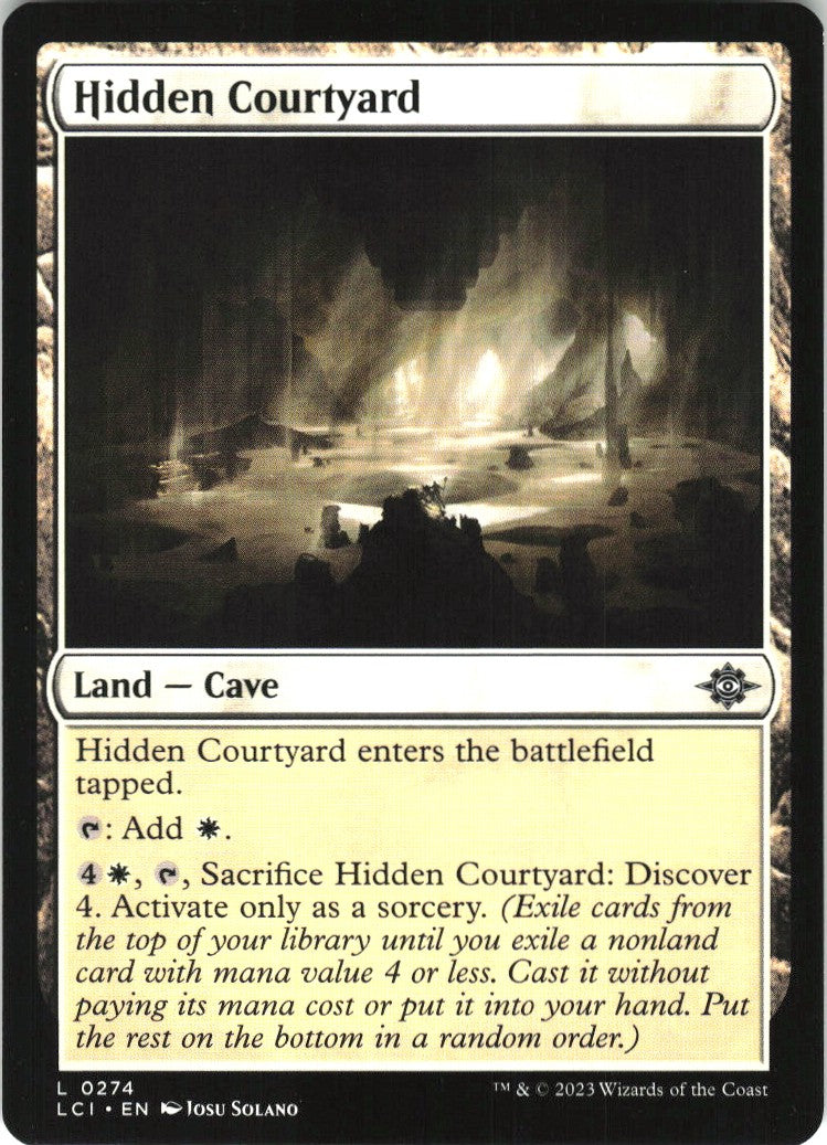 Hidden Courtyard #274 NM
