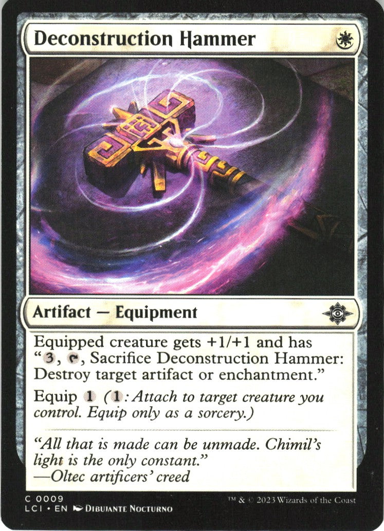 Deconstruction Hammer #9 NM