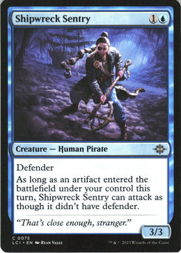 Shipwreck Sentry #75 NM