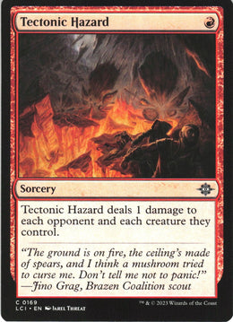 Tectonic Hazard #169 NM
