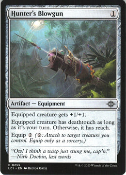 Hunter's Blowgun #255 NM
