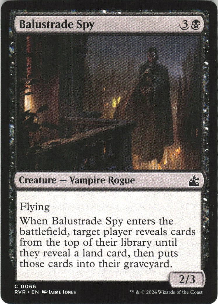 Balustrade Spy #66 NM