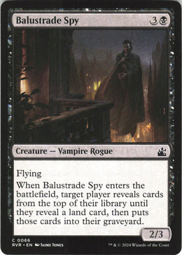 Balustrade Spy #66 NM