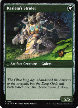 Kaslem's Stonetree // Kaslem's Strider #197 NM