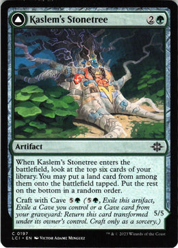 Kaslem's Stonetree // Kaslem's Strider #197 NM