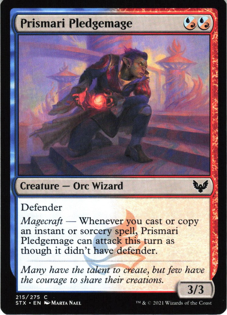 Prismari Pledgemage #215 NM