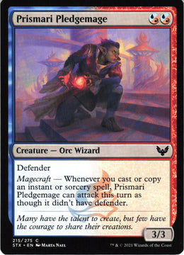 Prismari Pledgemage #215 NM