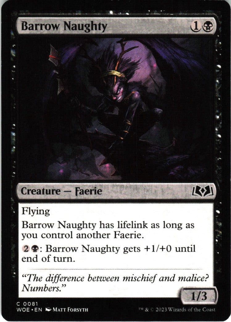 Barrow Naughty #81 NM