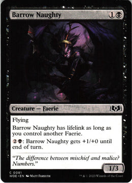 Barrow Naughty #81 NM