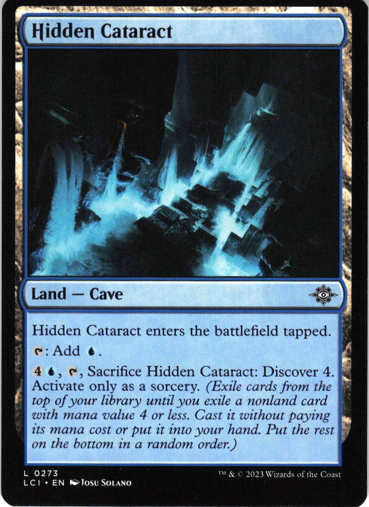 Hidden Cataract #273 NM