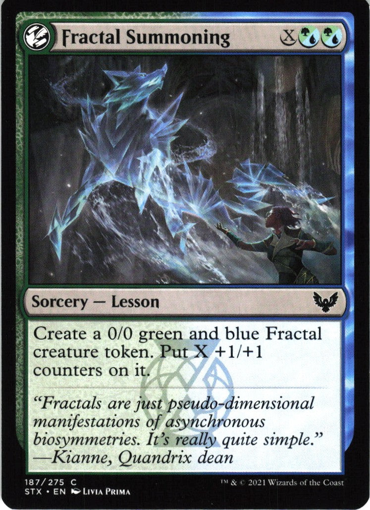 Fractal Summoning #187 NM