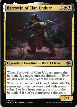 Barrowin of Clan Undurr #218 NM