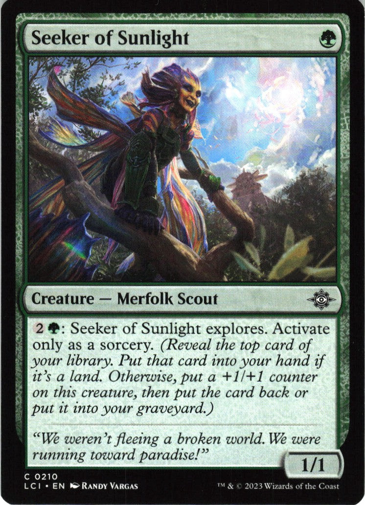 Seeker of Sunlight #210 NM