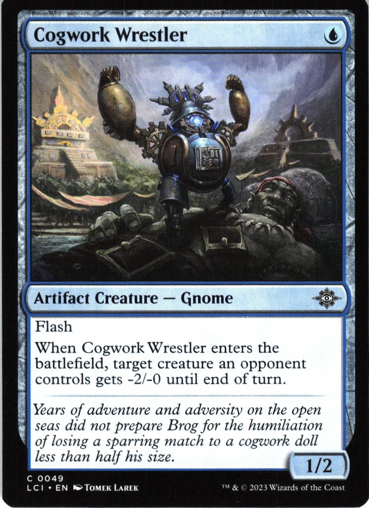 Cogwork Wrestler #49 NM