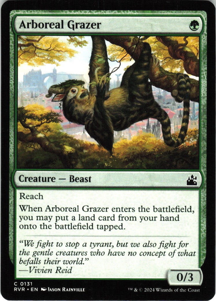Arboreal Grazer #131 NM