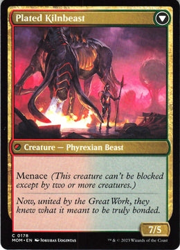 Bonded Herdbeast // Plated Kilnbeast #178 NM