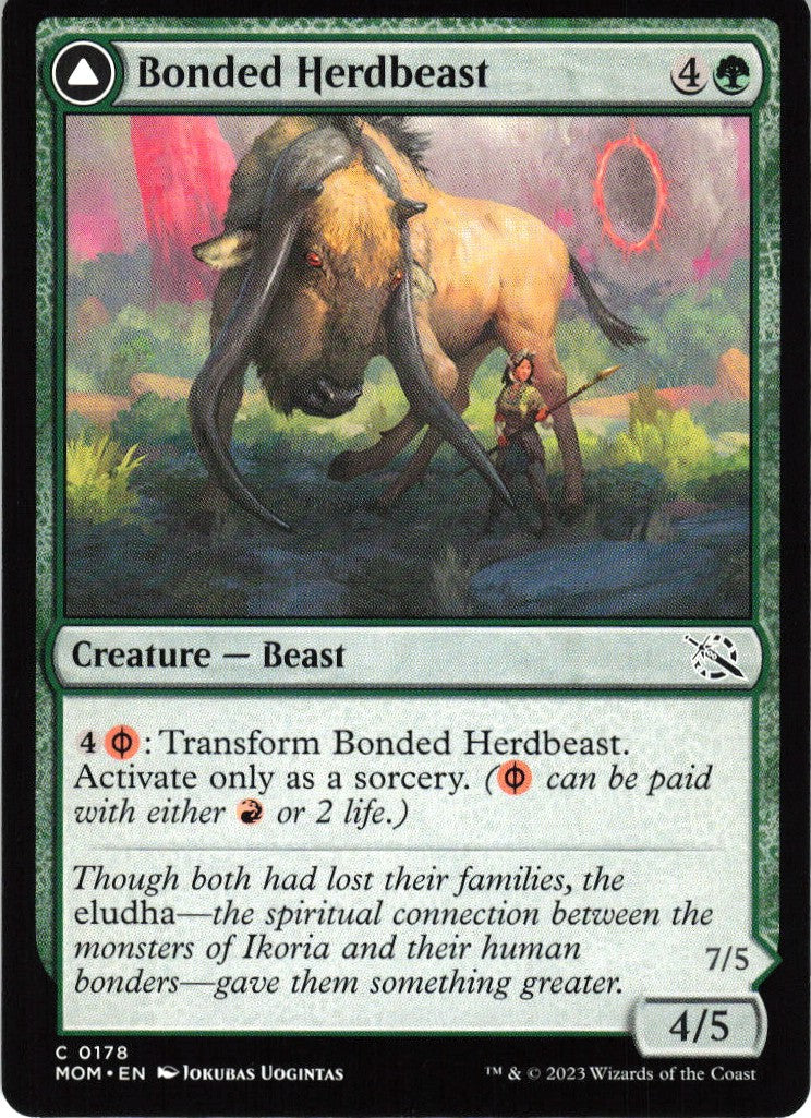 Bonded Herdbeast // Plated Kilnbeast #178 NM