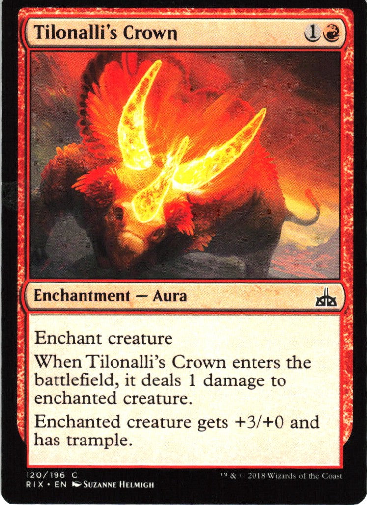 Tilonalli's Crown #120 NM