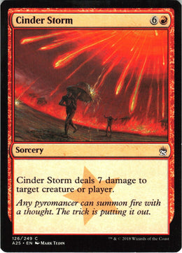 Cinder Storm #126 NM