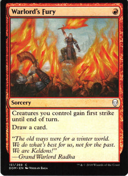 Warlord's Fury #151 NM