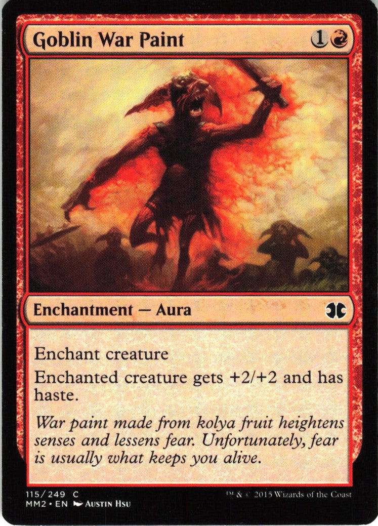 Goblin War Paint #115 NM