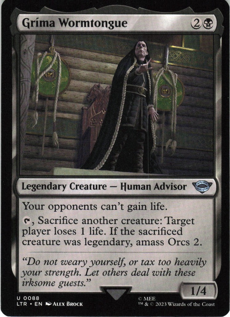 Gríma Wormtongue #88 NM
