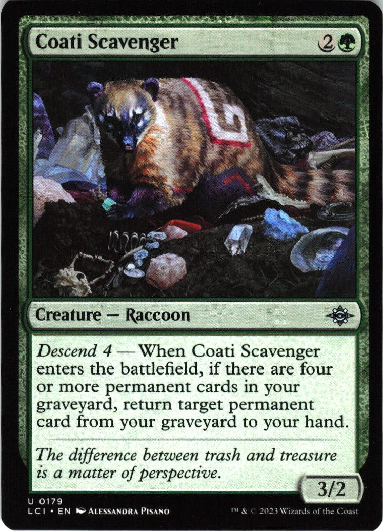 Coati Scavenger #179 NM