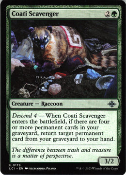 Coati Scavenger #179 NM